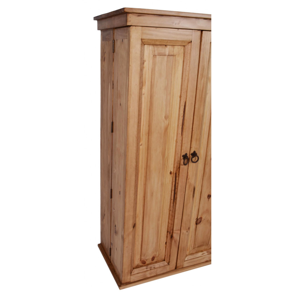 CD- / DVD-Regal Mexico Möbel Landhaus Pinie Honig