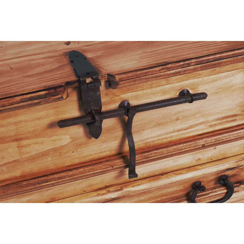 Truhe Mexico Möbel Landhaus Pinie Honig