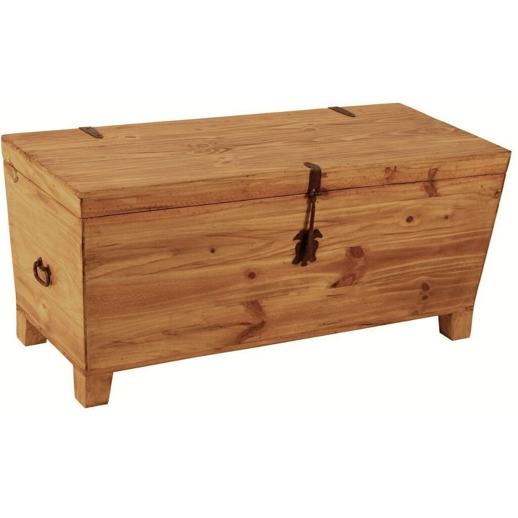 Truhe Mexico Möbel Landhaus Pinie Honig