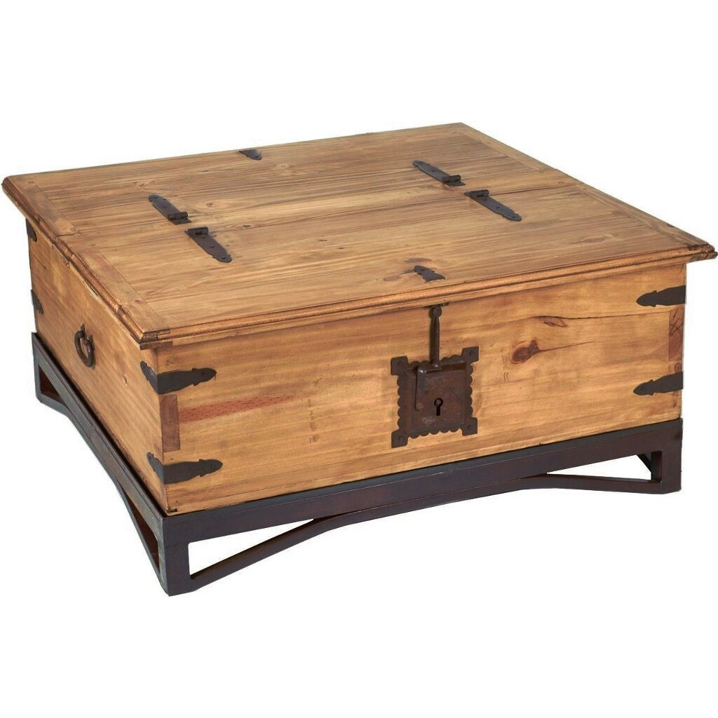 Truhentisch Mexico Möbel Landhaus Pinie Honig