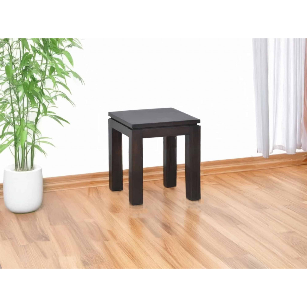 Sitzhocker Ashoka Kolonialstil Akazie Walnuss