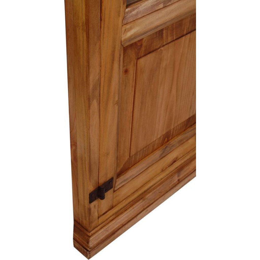 Eckvitrine Mexico Möbel Landhaus Pinie Honig