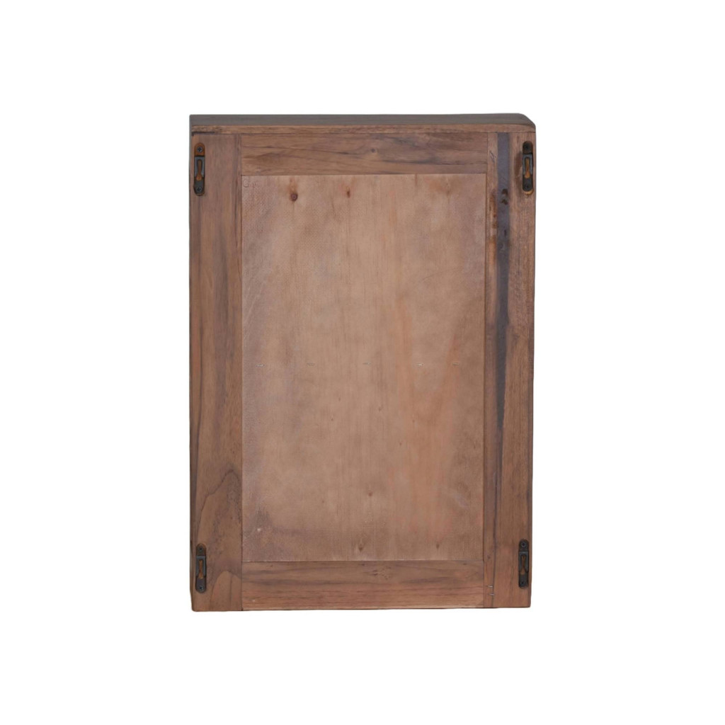 Hängeschrank Bhatang Modern Teak Braun