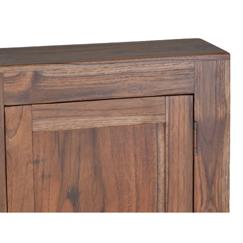 Hängeschrank Bhatang Modern Teak Braun