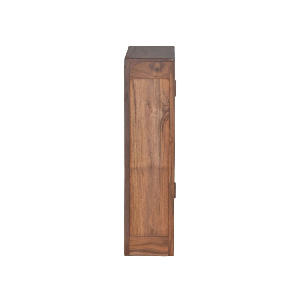 Hängeschrank Bhatang Modern Teak Braun