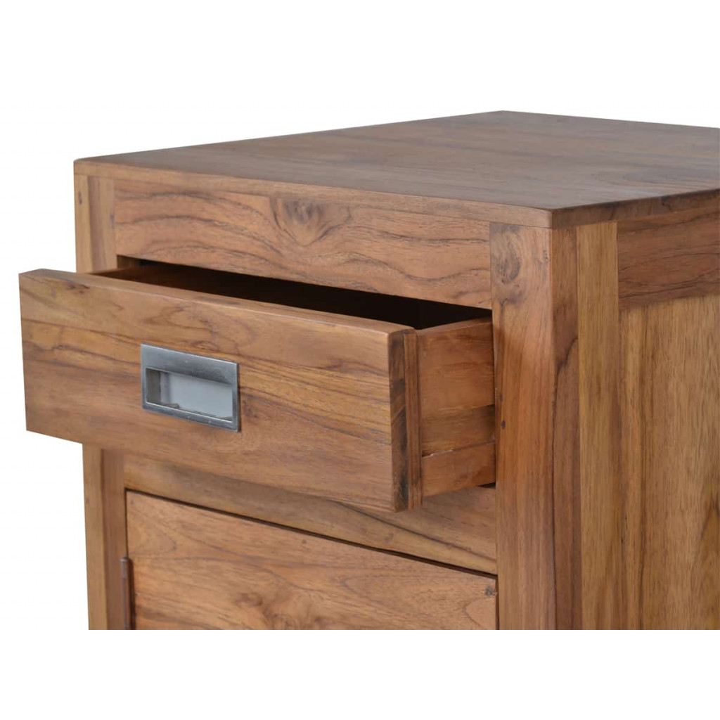 Unterschrank Bhatang Modern Teak Braun