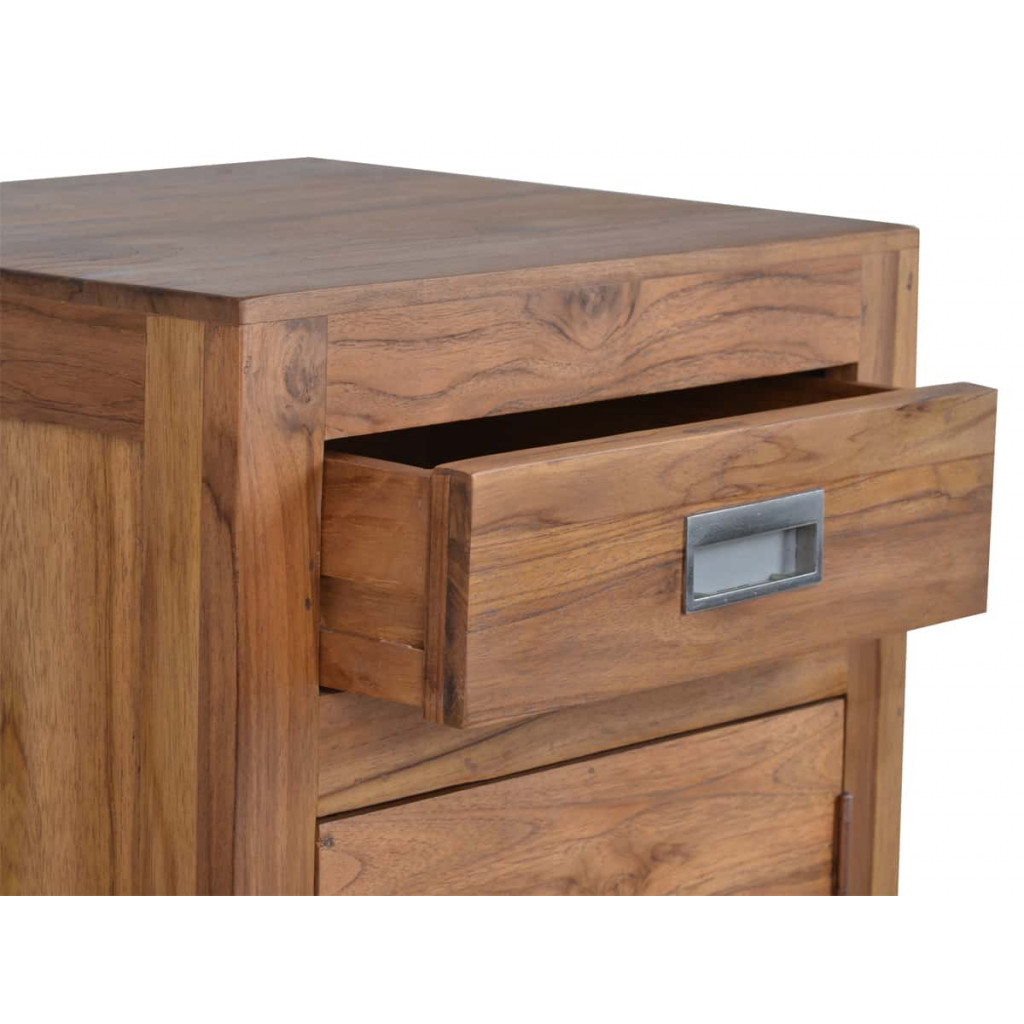 Unterschrank Bhatang Modern Teak Braun