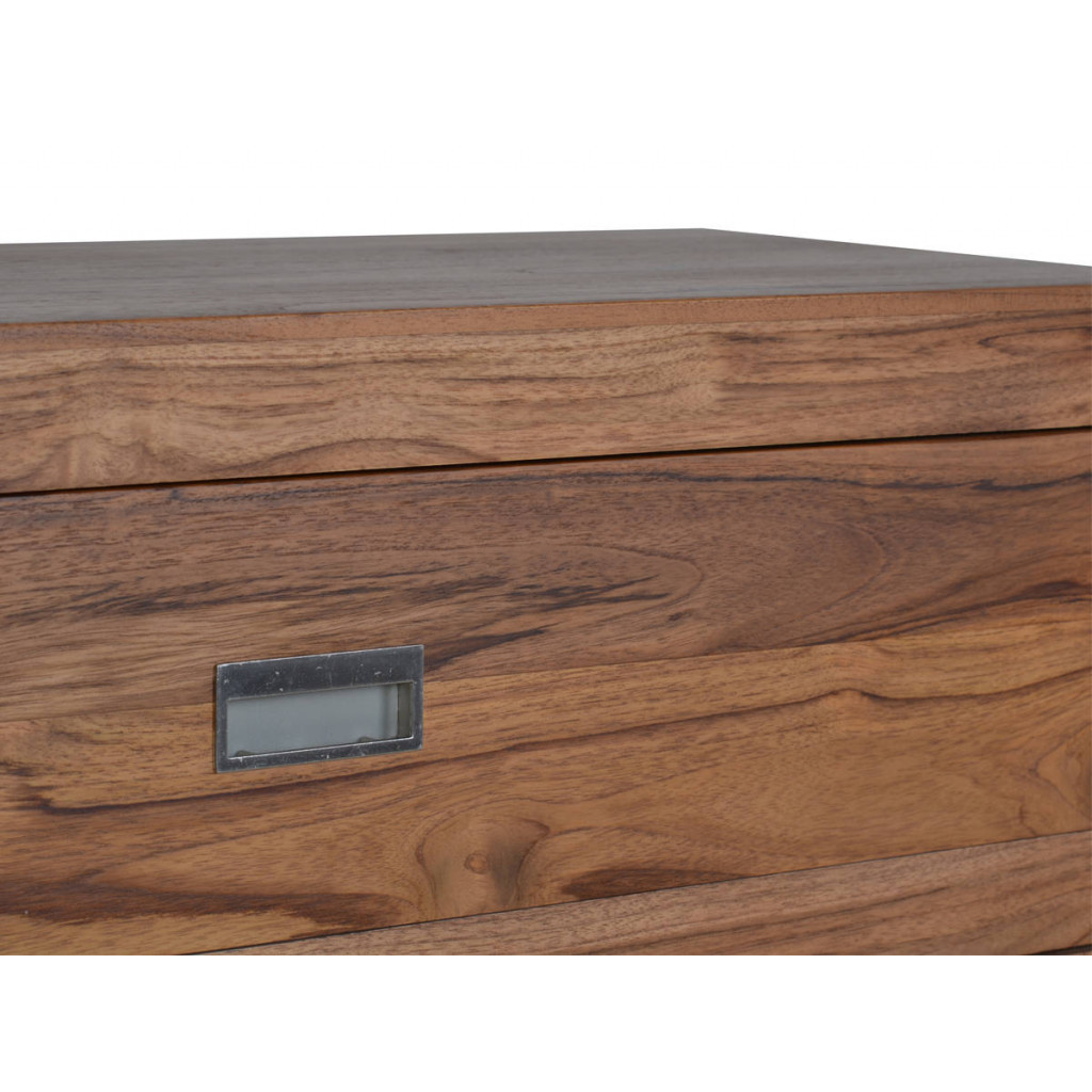 Unterschrank Bhatang Modern Teak Braun