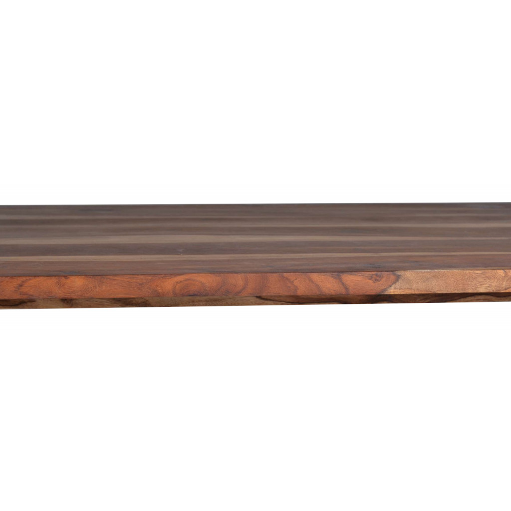 Esstisch in Sonderausführung Landhaus Sheesham Haselnuss