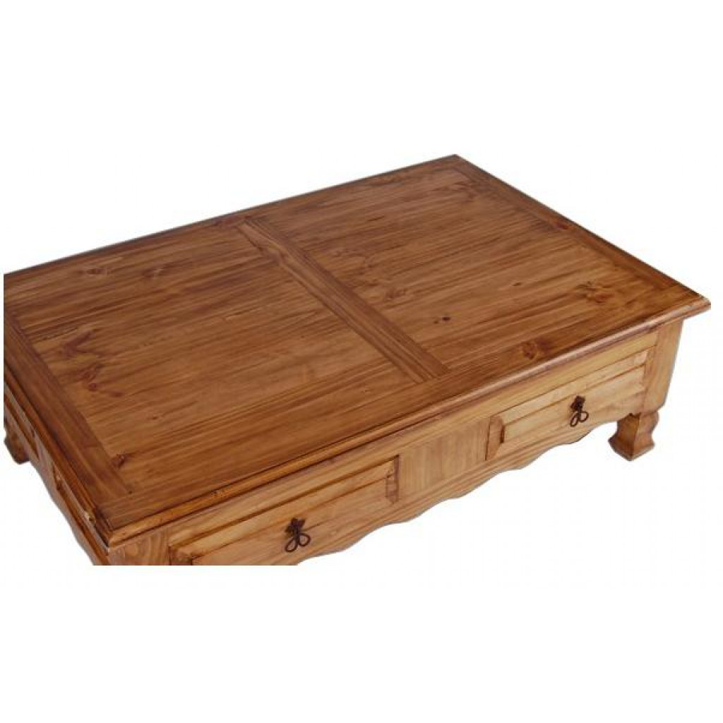 Couchtisch Mexico Möbel Landhaus Pinie Honig