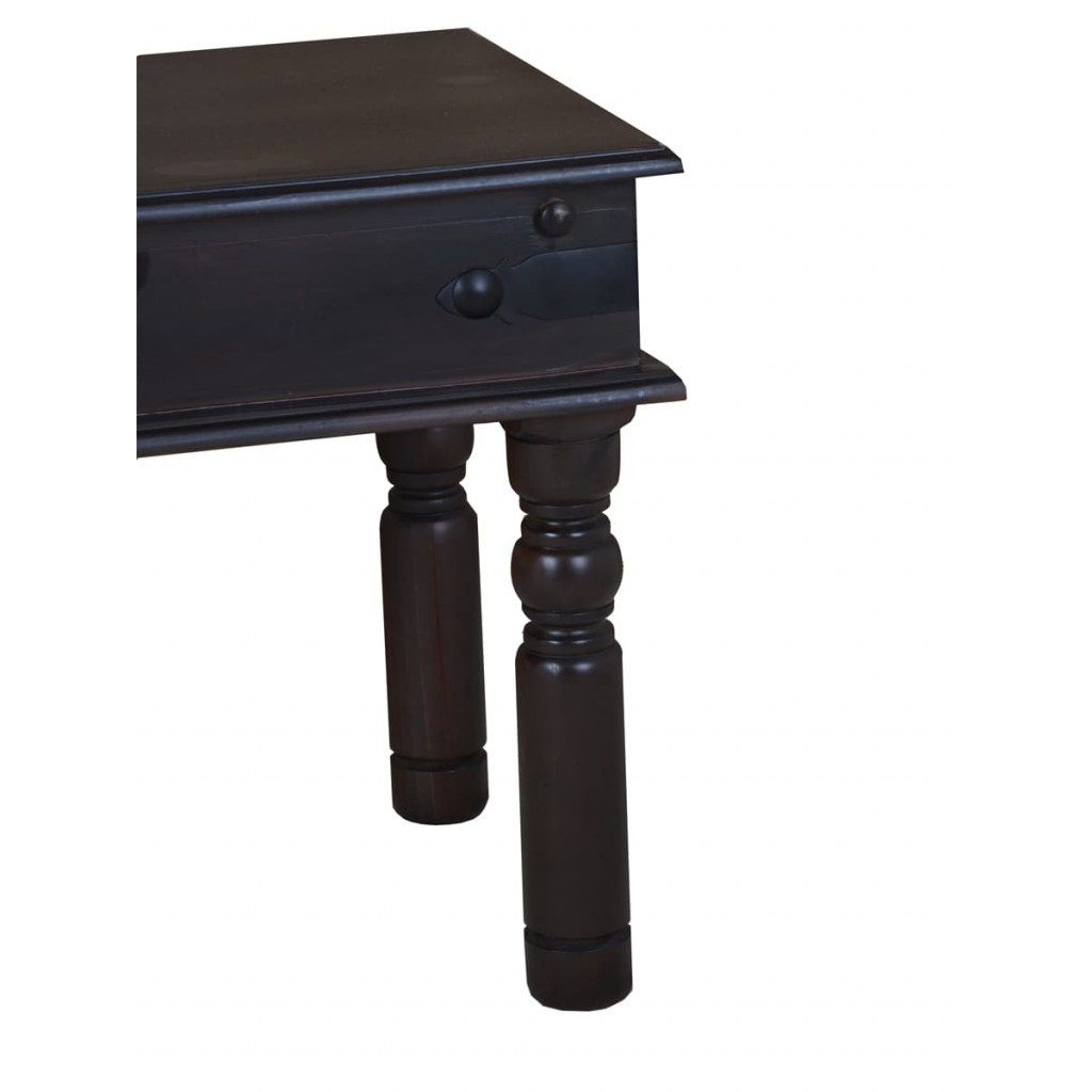 Bank Colombo Kolonialstil Pinie Walnuss