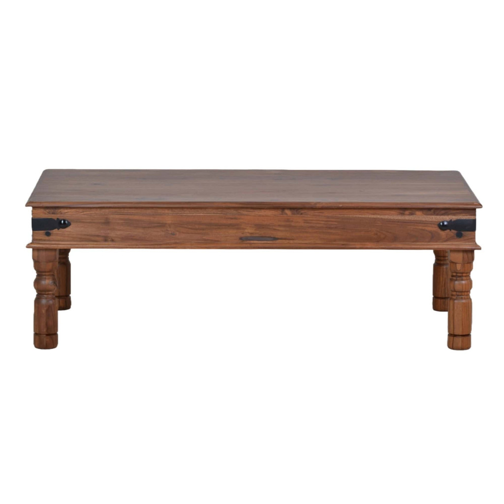 Couchtisch Colombo Kolonialstil Massivholz Teak Natur