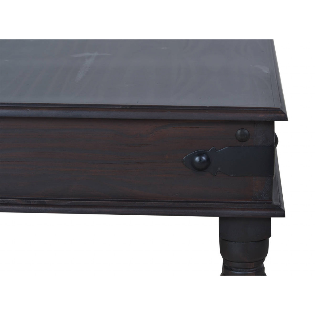 Couchtisch Colombo Kolonialstil Pinie Walnuss