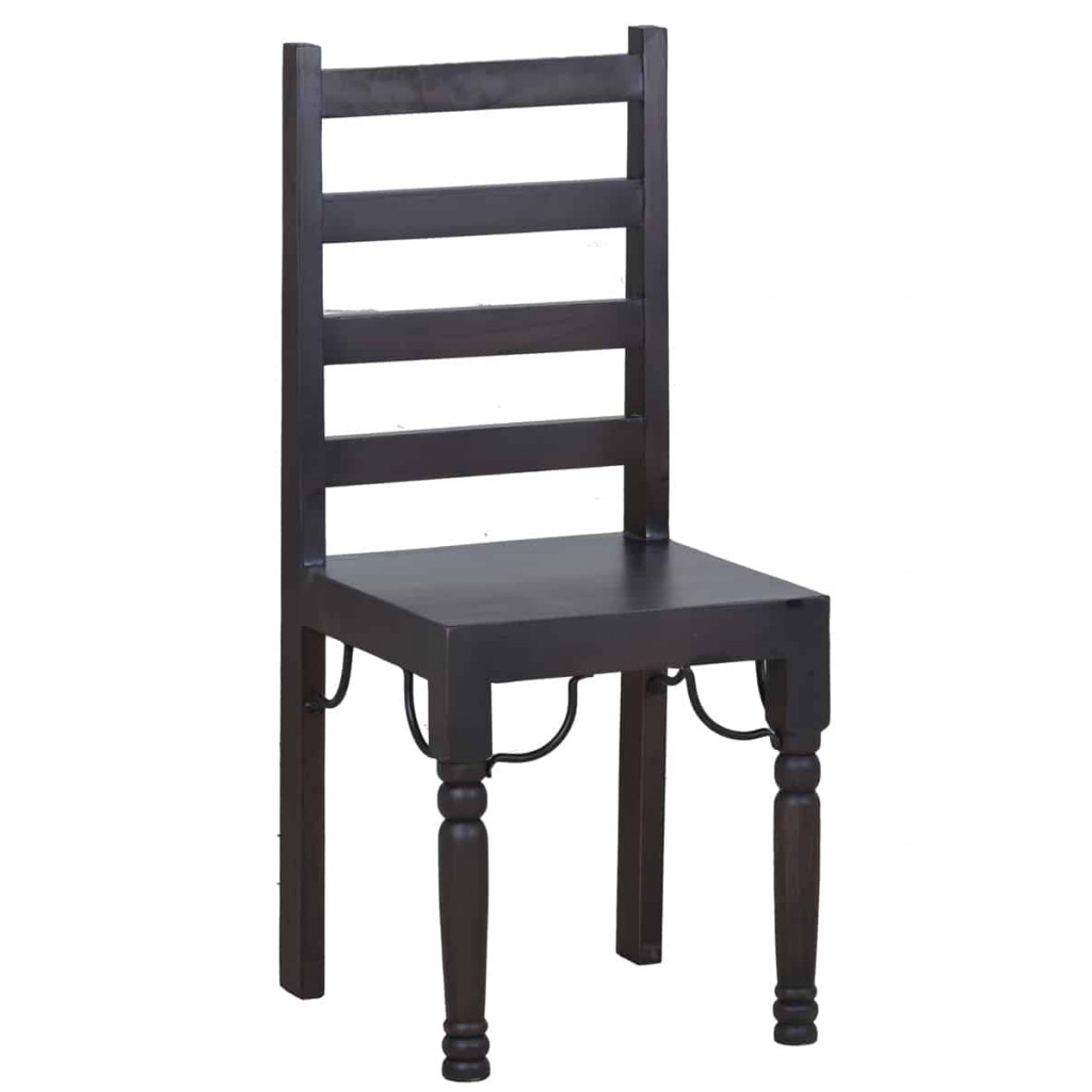 Esszimmerstuhl Colombo Kolonialstil Pinie Walnuss