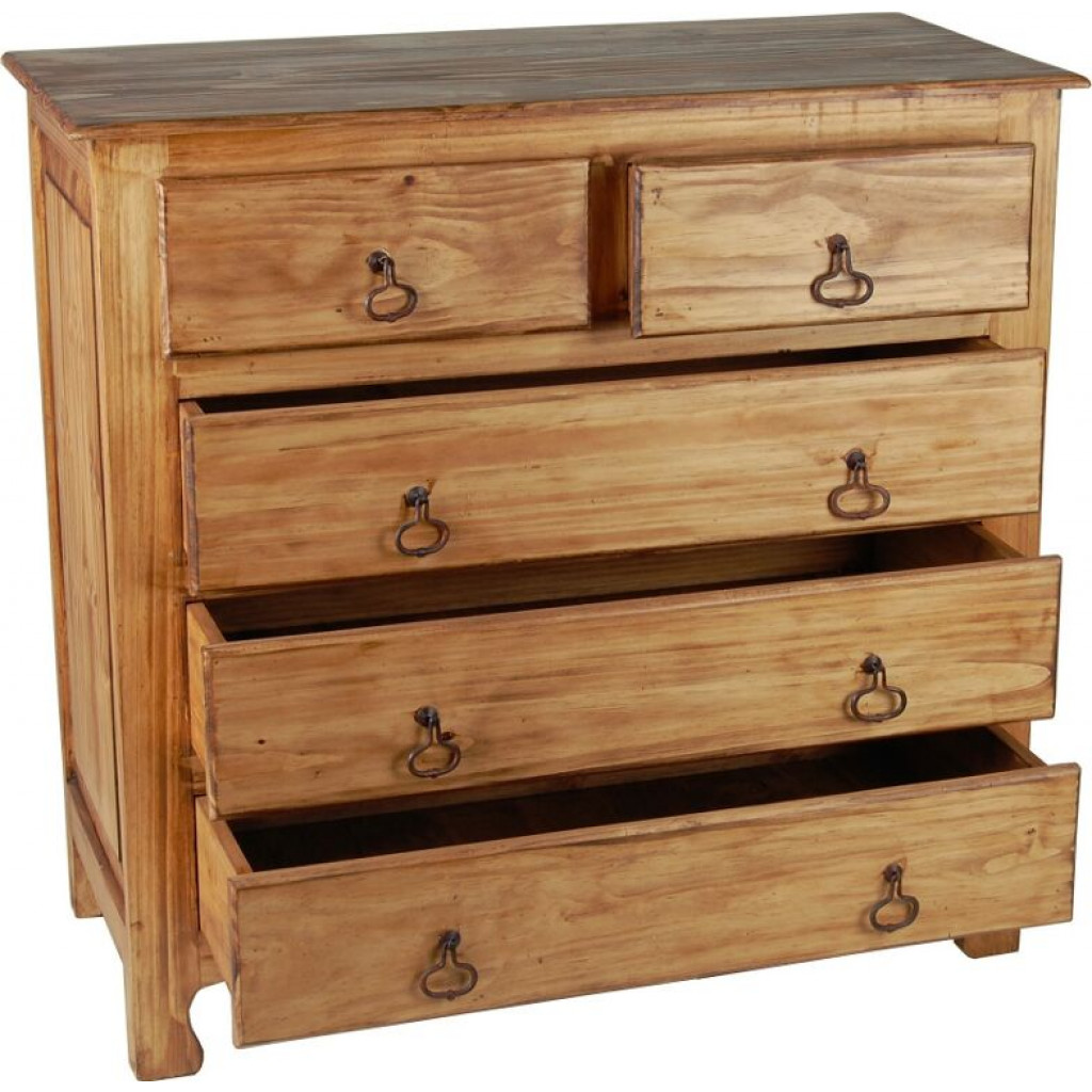 Kommode Mexico Möbel Landhaus Pinie Honig
