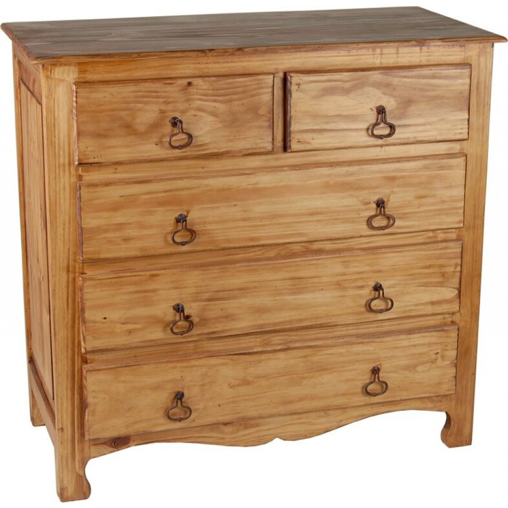 Kommode Mexico Möbel Landhaus Pinie Honig