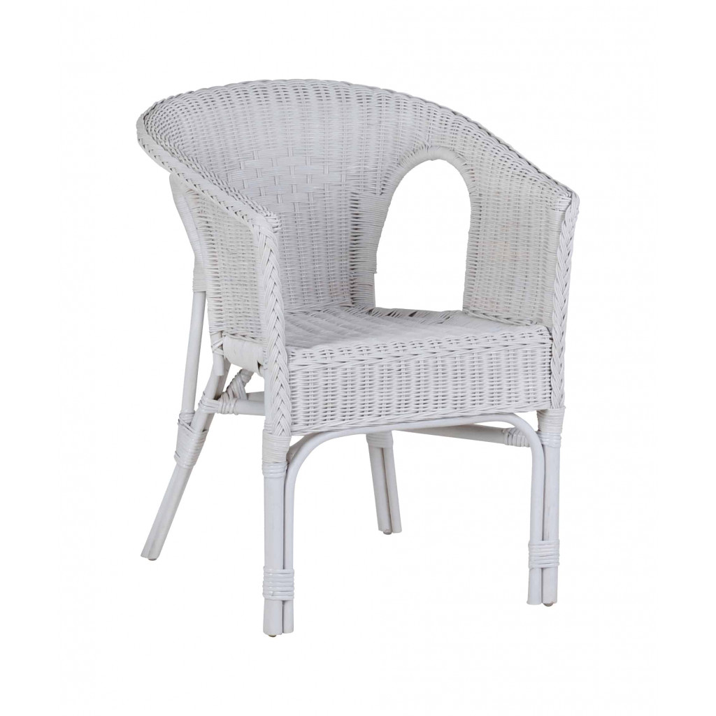 Armlehnstuhl  Landhaus Weiß 80065 1