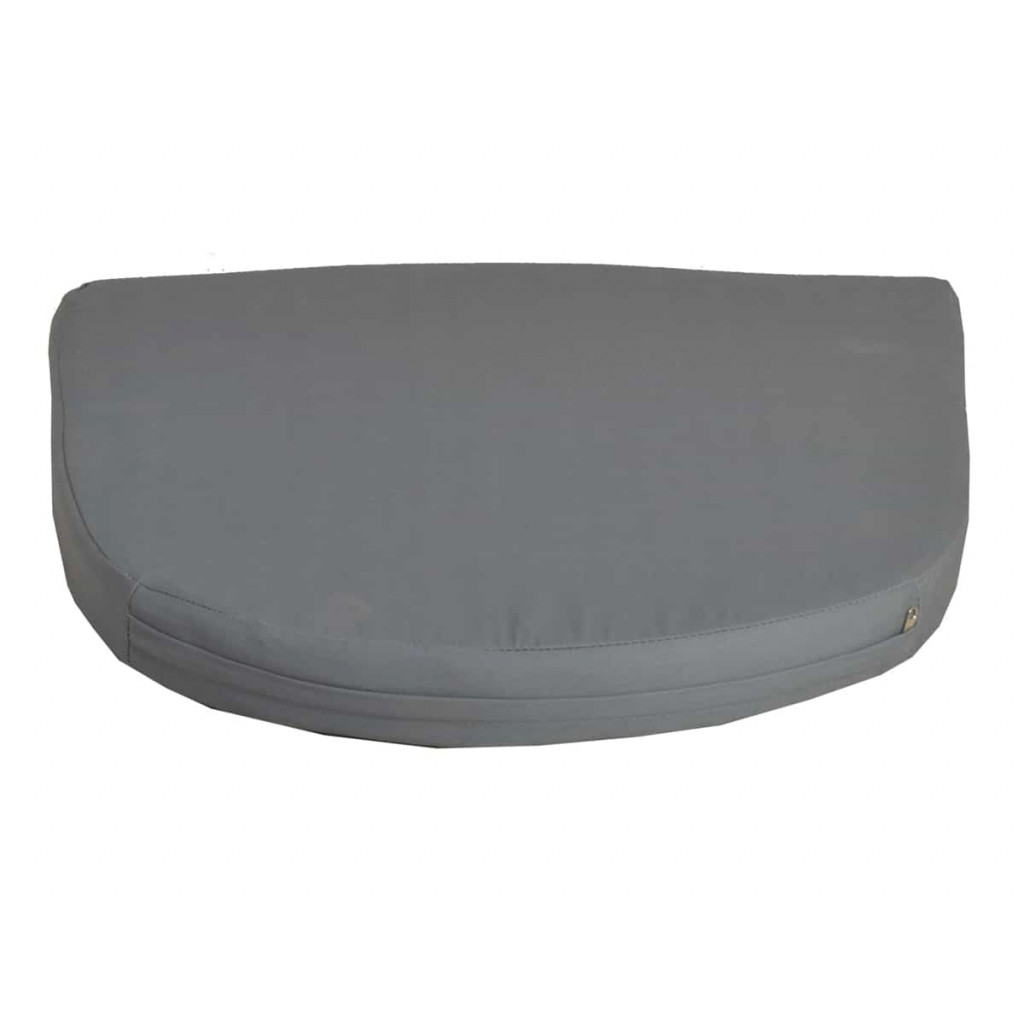 Armlehnstuhl  Modern Mahagoni Kubu-grau