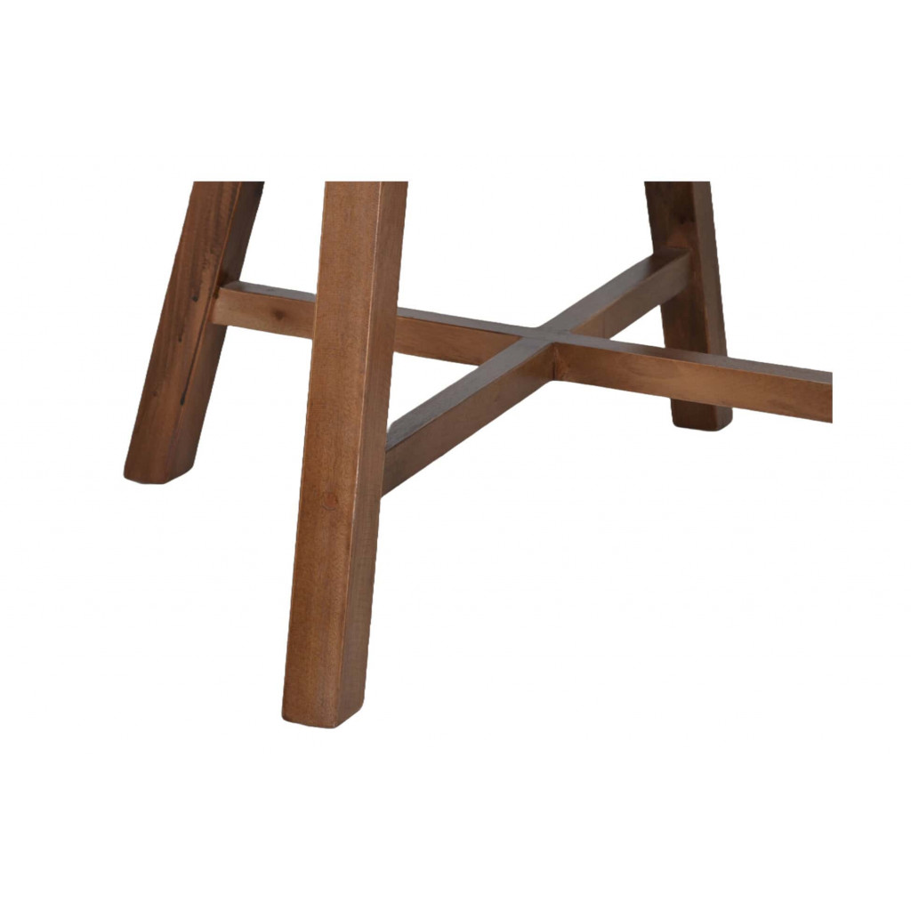 Armlehnstuhl  Modern Mahagoni Kubu-grau