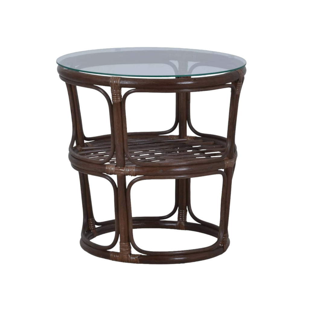 Couchtisch Rattan Landhaus Rattan Braun