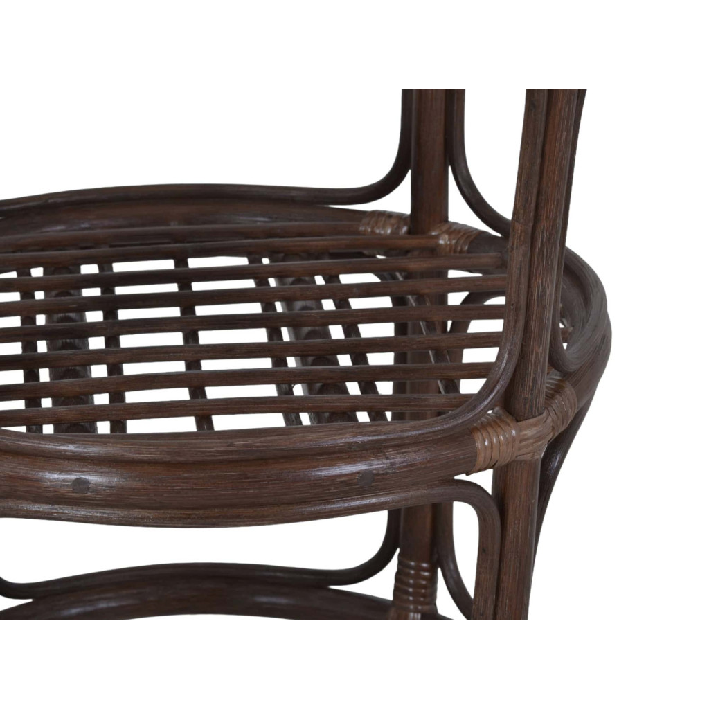 Couchtisch Rattan Landhaus Rattan Braun