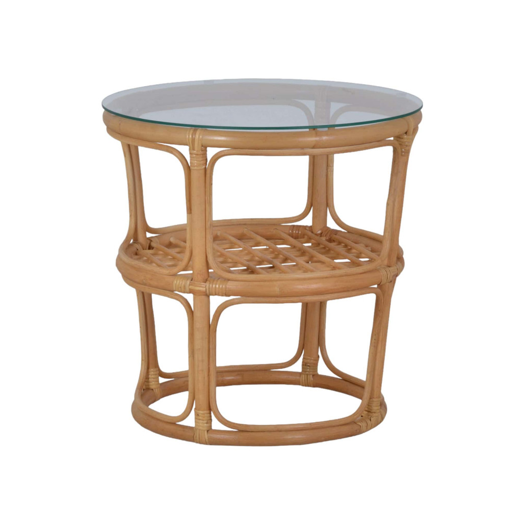 Couchtisch Rattan Landhaus Rattan Honig