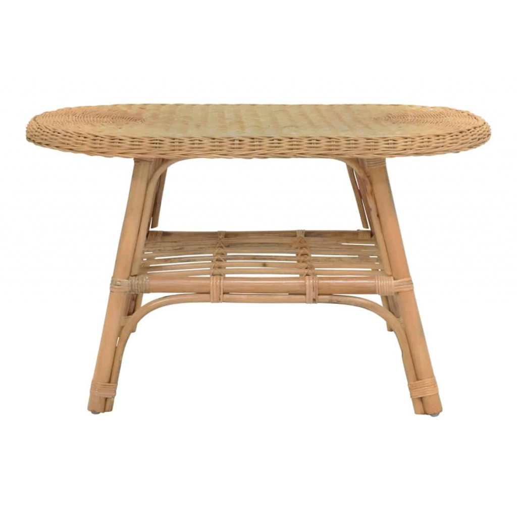 Couchtisch Rattan Modern Honig