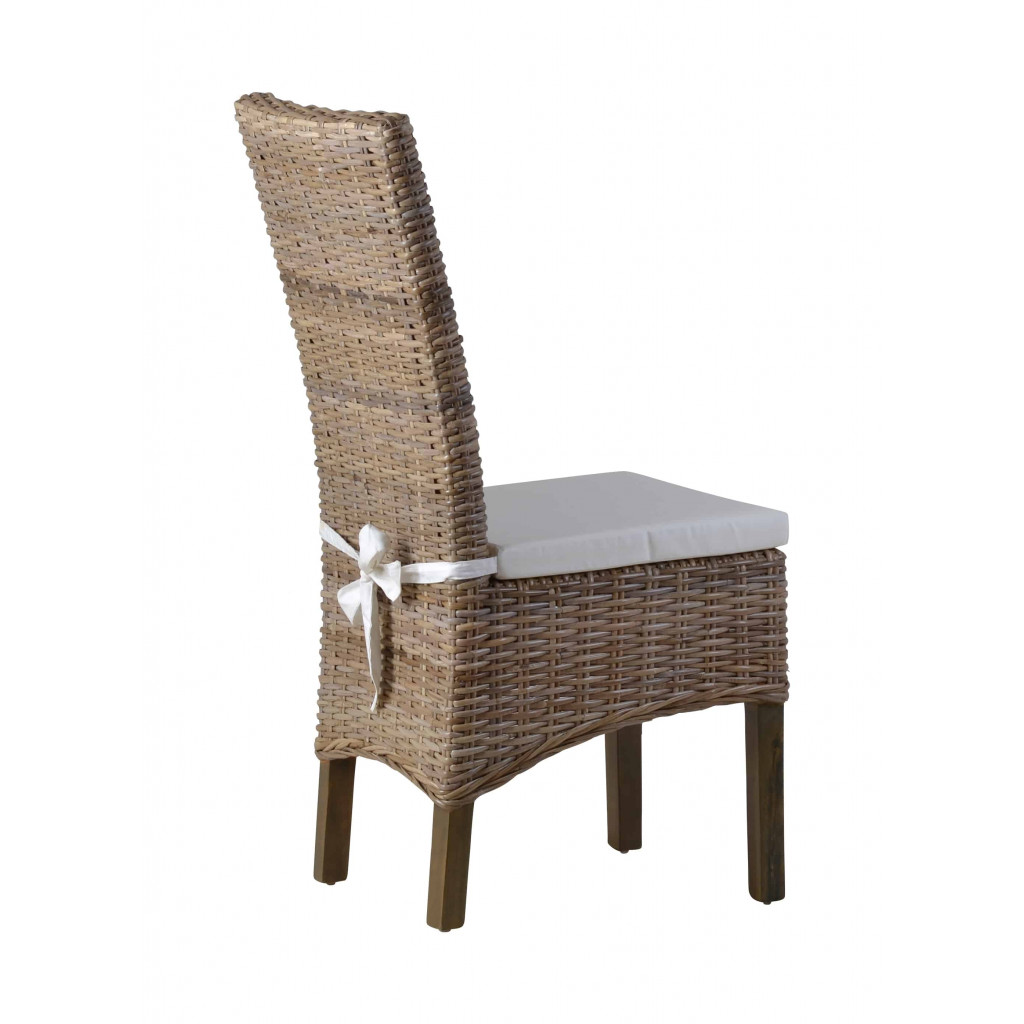 Esszimmerstuhl  Modern Rattan natur