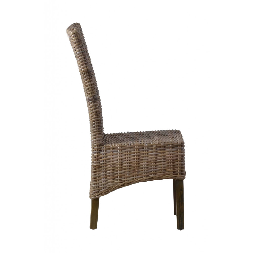 Esszimmerstuhl  Modern Rattan natur