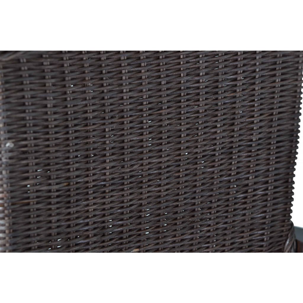 Esszimmerstuhl Rattan Modern Mahagoni Braun