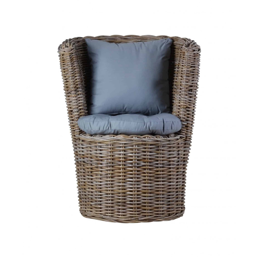 Sessel  Modern Kubu-grau