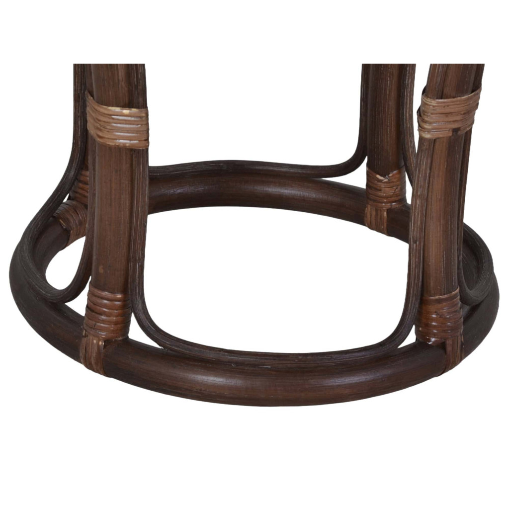 Sitzhocker Rattan Landhaus Rattan Braun