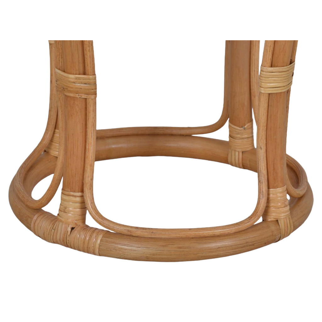 Sitzhocker Rattan Landhaus Rattan Honig