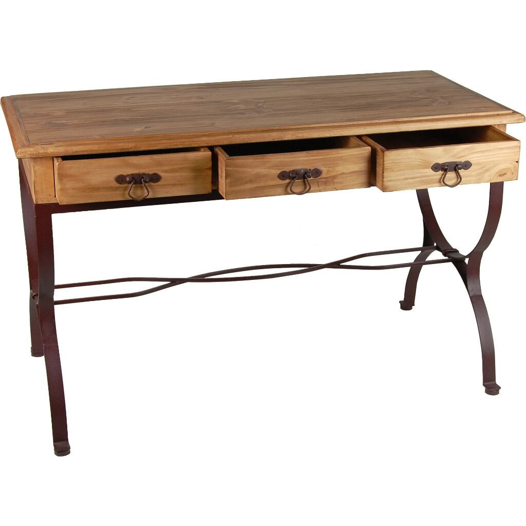 Schreibtisch Mexico Möbel Landhaus Pinie Honig