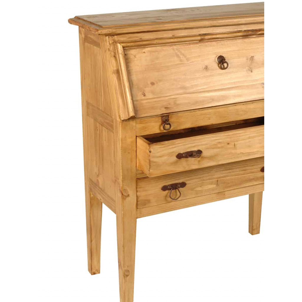 Sekretär Mexico Möbel Landhaus Pinie Honig