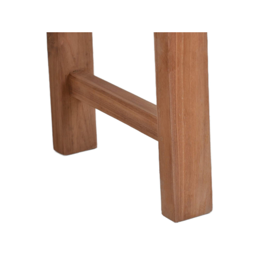 Beistelltisch  Gartenmöbel Outdoor Modern Teak Honig