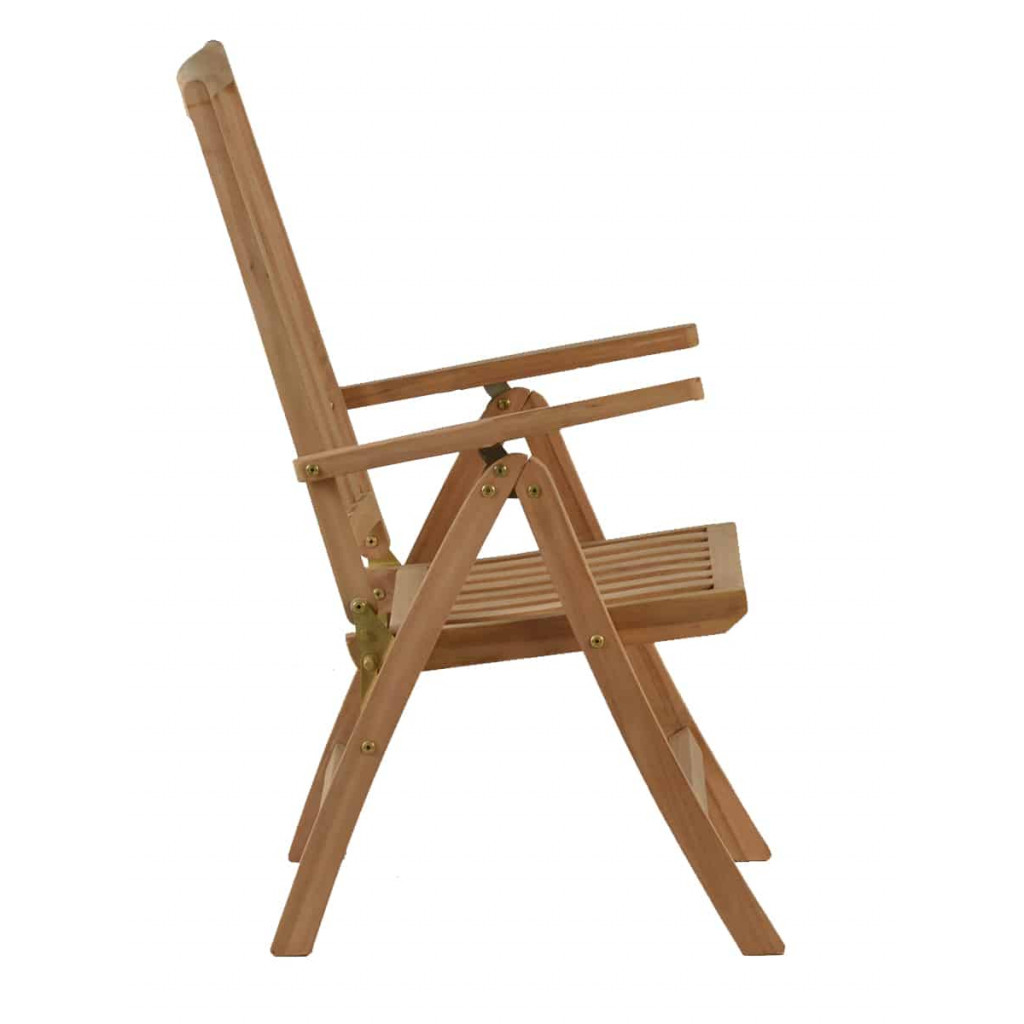 Gartenstuhl  Gartenmöbel Outdoor Modern Teak Honig 70070 3