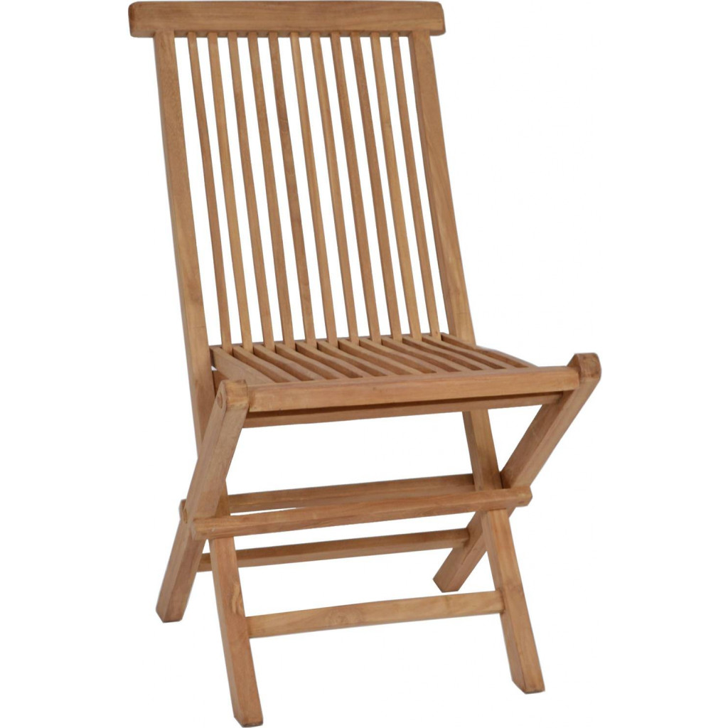 Gartenstuhl  Gartenmöbel Outdoor Modern Teak Honig