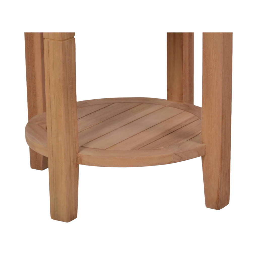Gartentisch  Gartenmöbel Outdoor Modern Massivholz Teak Honig
