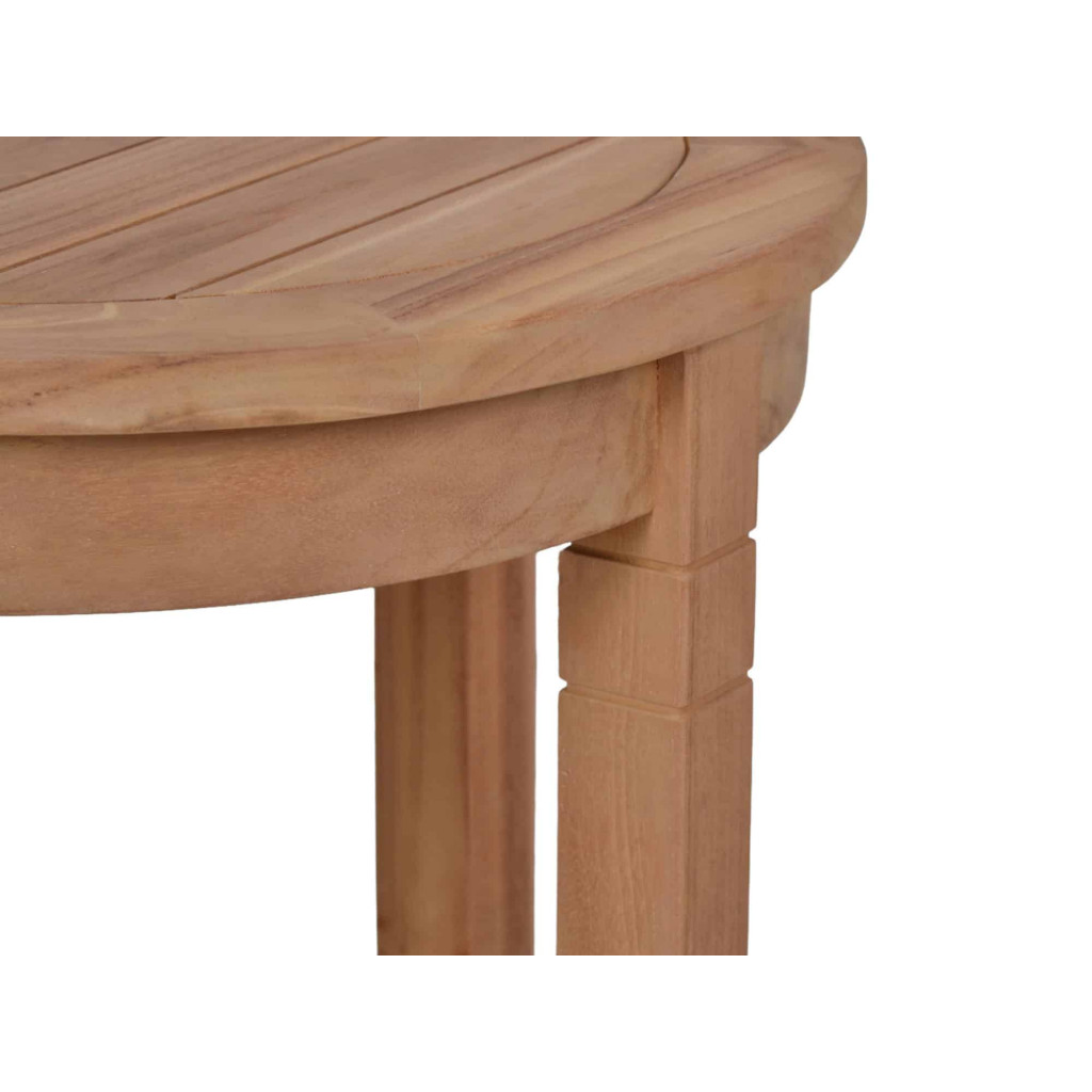 Gartentisch  Gartenmöbel Outdoor Modern Massivholz Teak Honig