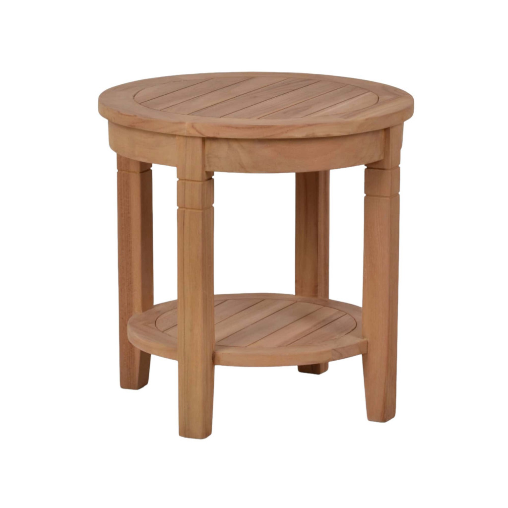 Gartentisch  Gartenmöbel Outdoor Modern Massivholz Teak Honig