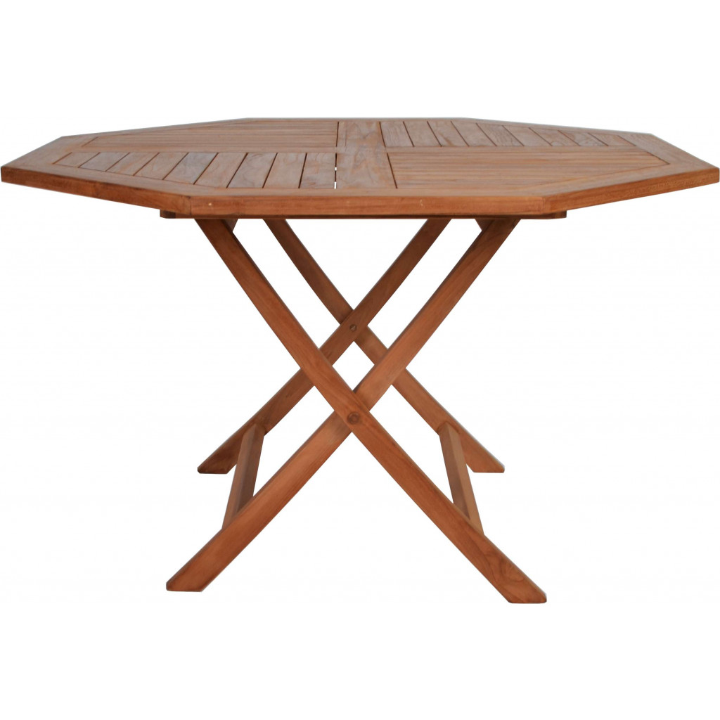 Gartentisch  Gartenmöbel Outdoor Modern Teak Honig 70015 1