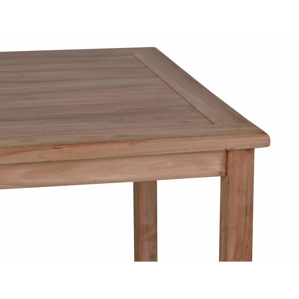 Gartentisch  Gartenmöbel Outdoor Modern Teak Honig