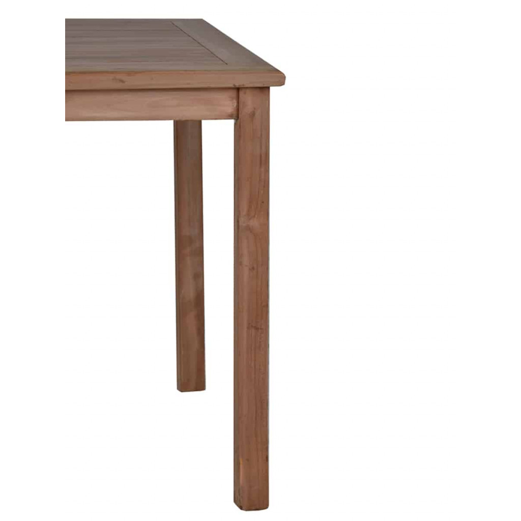 Gartentisch  Gartenmöbel Outdoor Modern Teak Honig
