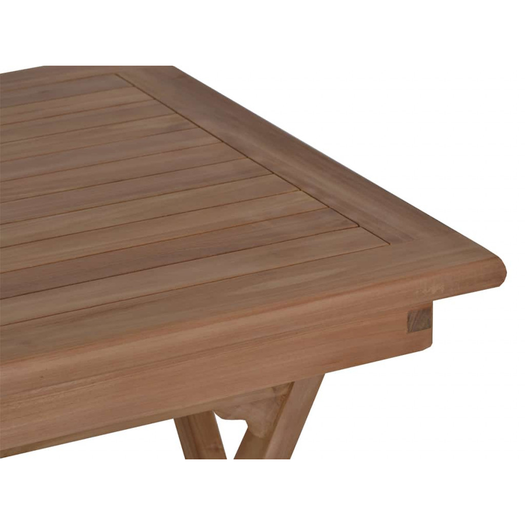 Gartentisch  Gartenmöbel Outdoor Modern Teak Honig