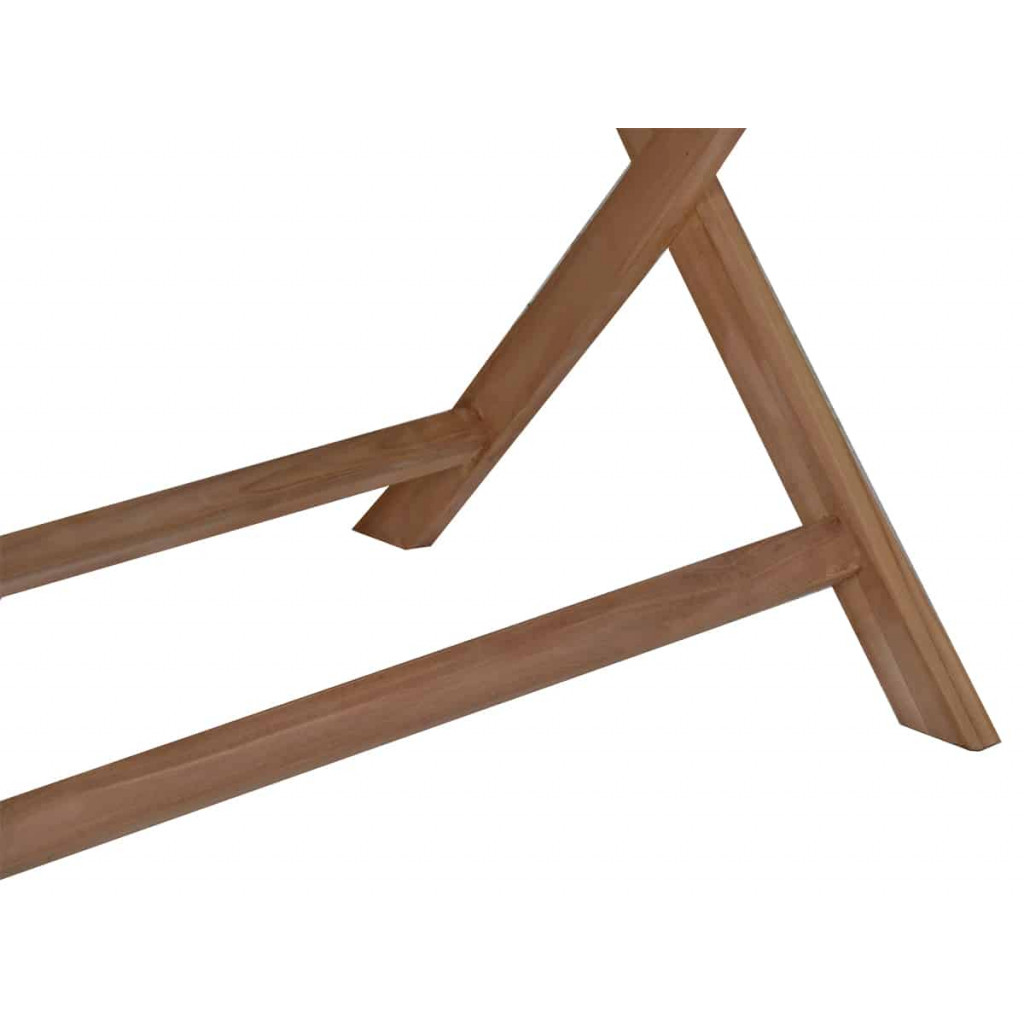 Gartentisch  Gartenmöbel Outdoor Modern Teak Honig