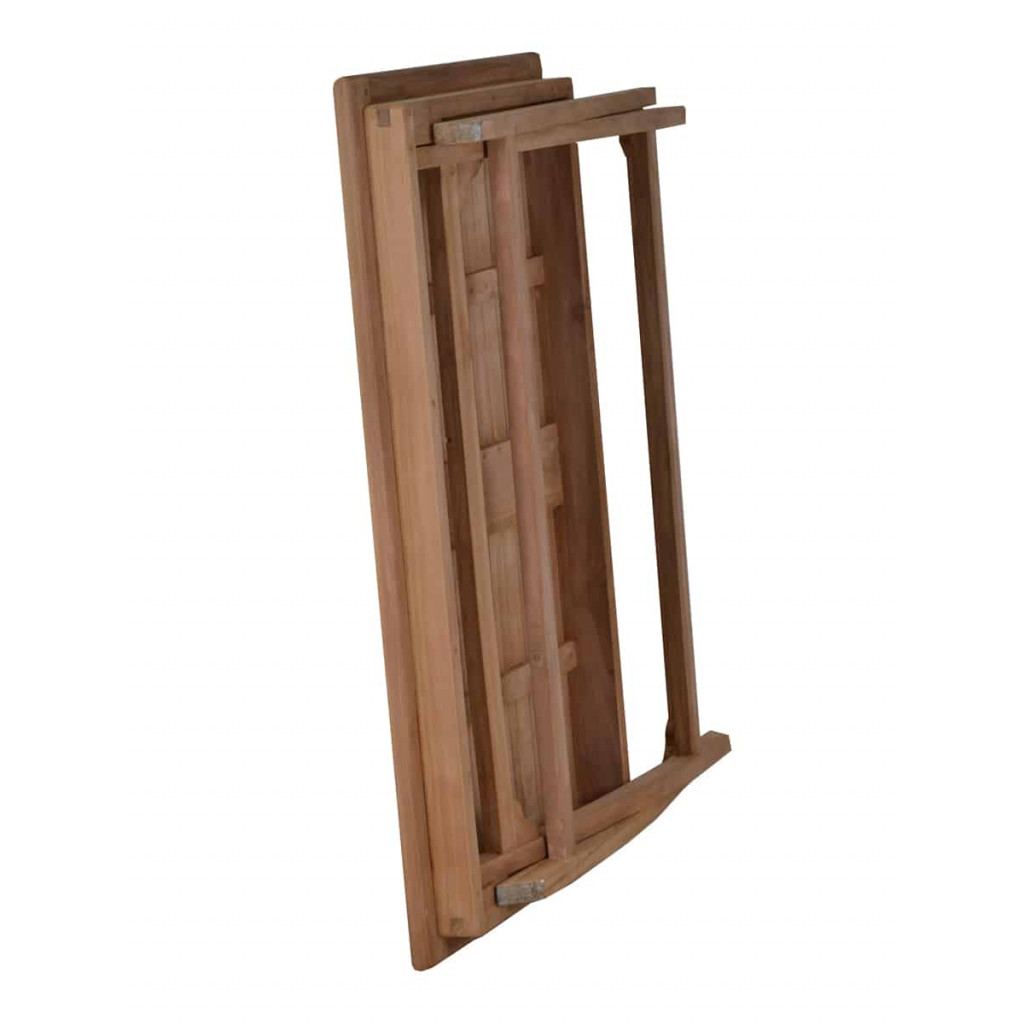 Gartentisch  Gartenmöbel Outdoor Modern Teak Honig