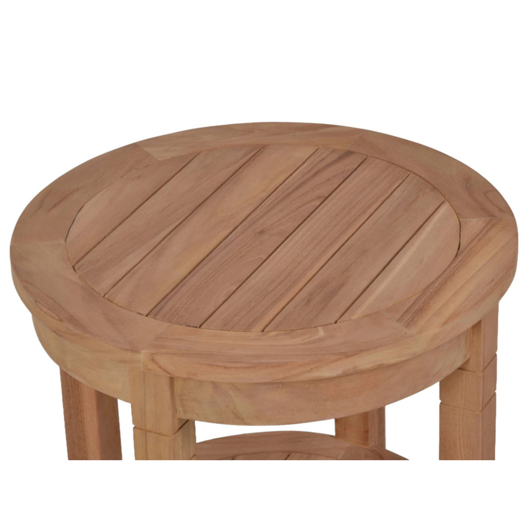 Gartentisch  Gartenmöbel Outdoor Modern Teak Honig