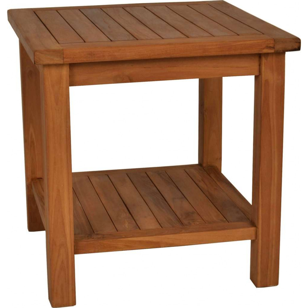 Gartentisch  Gartenmöbel Outdoor Modern Teak Honig