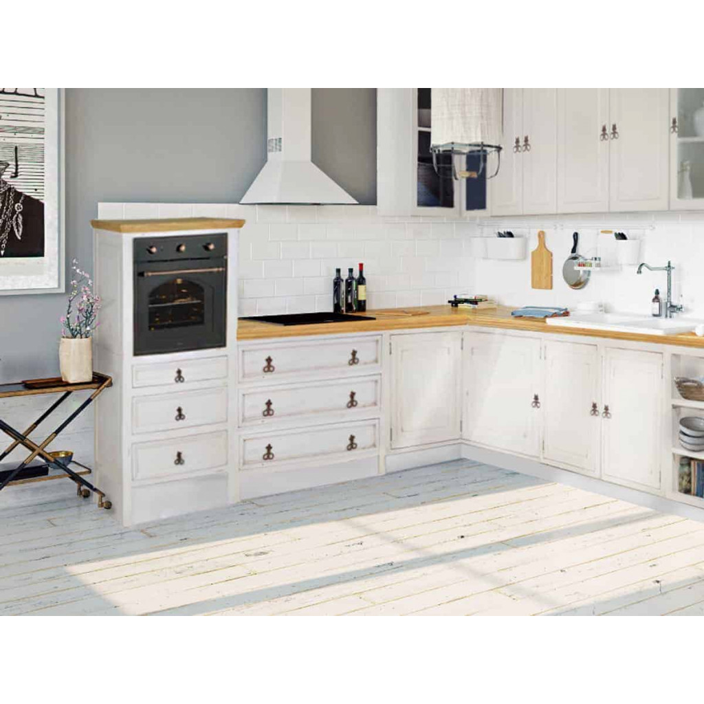 Hängeschrank Mexico Möbel Landhaus Pinie Weiß